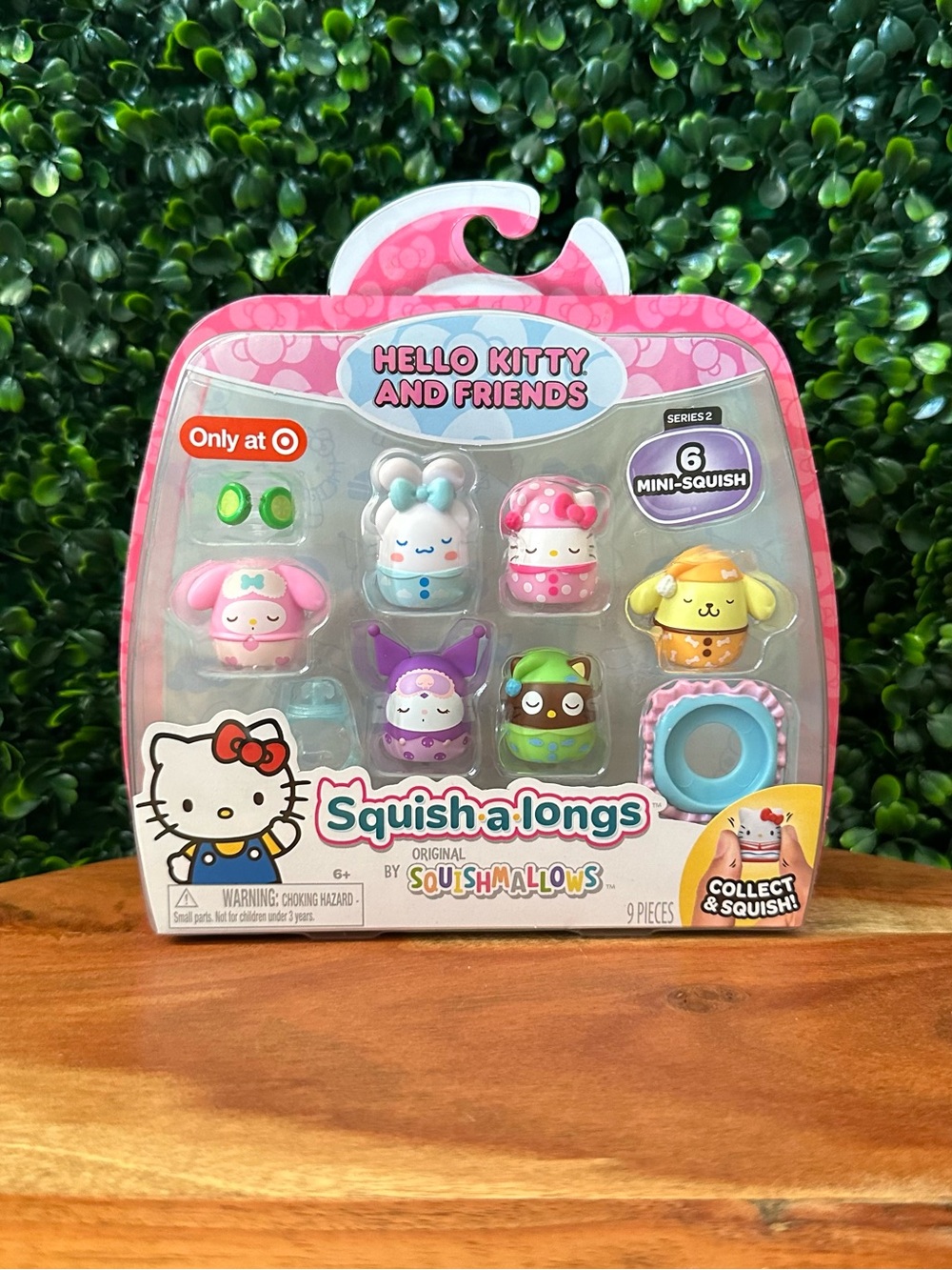 Squish-a-longs Hello Kitty and Friends Slumber Party 6-Pack, Target Exclusive